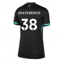 Zenski Nogometni Dres Liverpool Ryan Gravenberch #38 Gostujuci 2024-25 Kratak Rukav